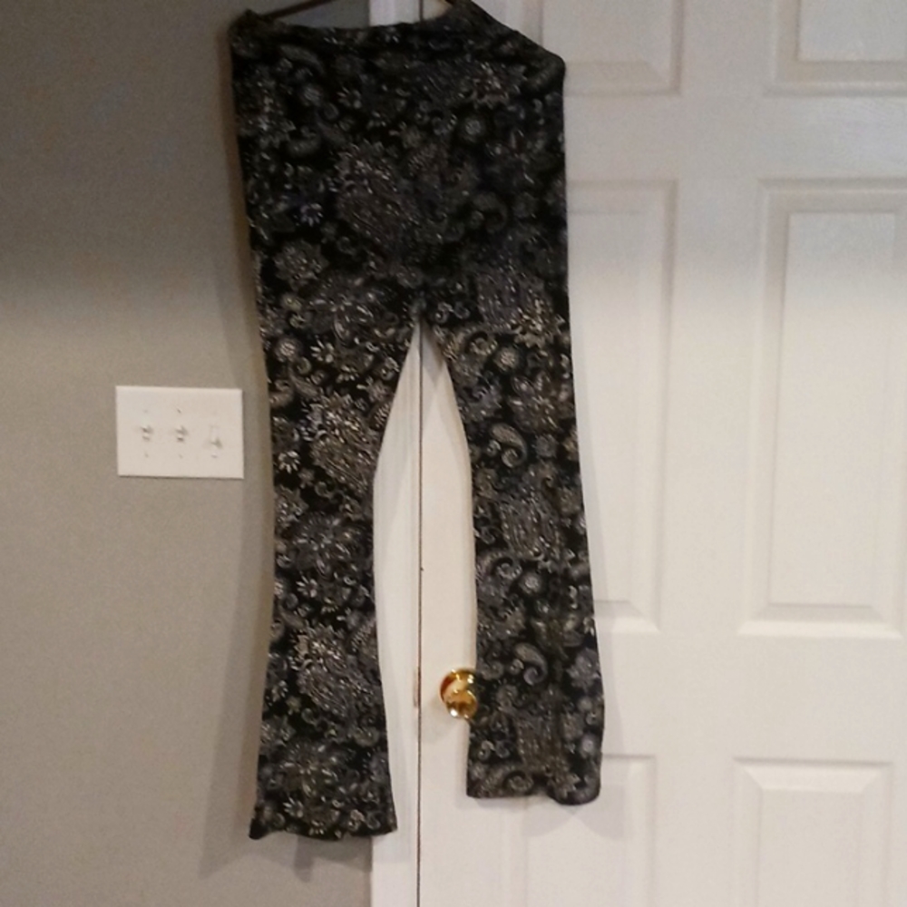 No Boundaries Bell Bottom Leggings